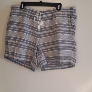 J Jill linen XL/XXL shorts